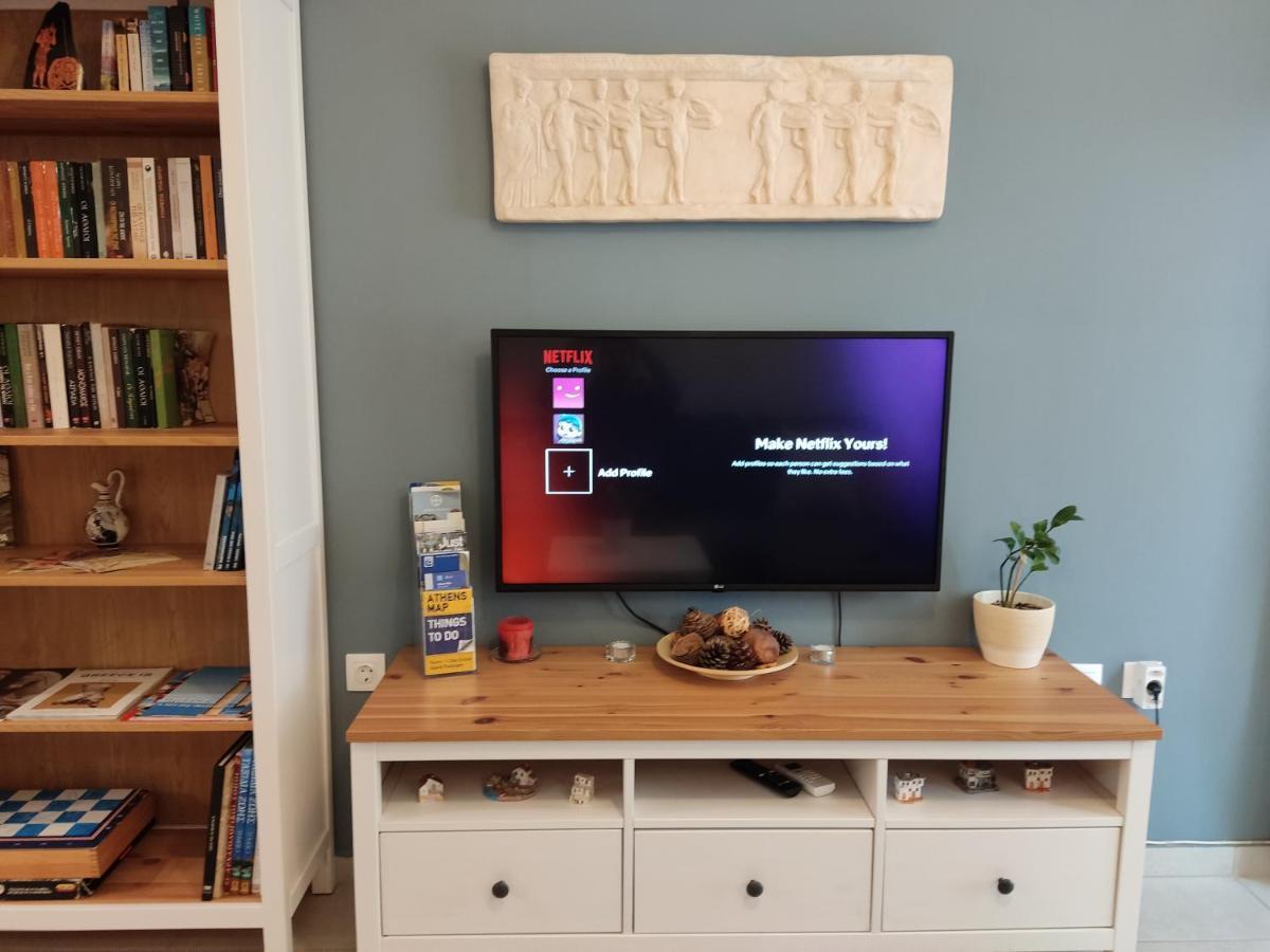 Central & Comfortable, 70M² Apt In Neos Kosmos Athen Eksteriør bilde